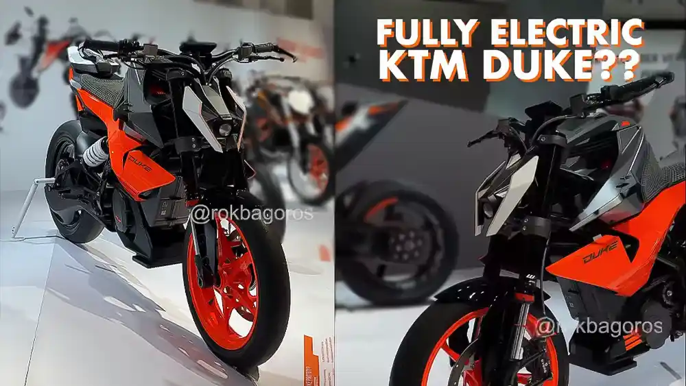 Motor Listrik KTM E-Duke Resmi Mejeng, Sport Naked Futuristis yang Sedang Dikembangkan?