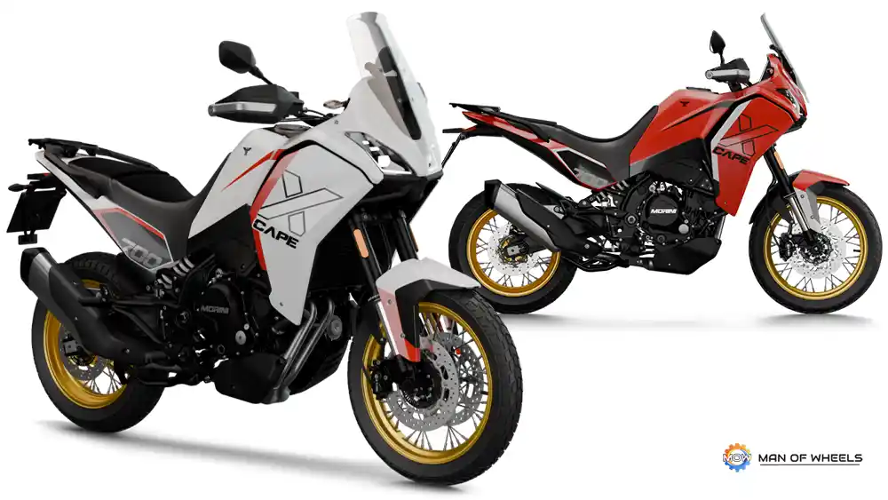 Moto Morini X-Cape 700 Gold Edition Tampak Lebih Mewah Kaki-Kaki Emas