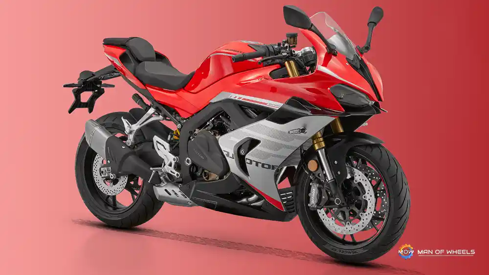 Motor Sport QJMotor SRK 800 RR, Tenaga Tembus 124 HP Mirip Panigale?