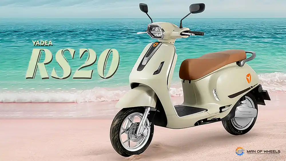 Molis Baru Bentuk Mirip Vespa, Yadea RS20 2026 Dijual Murah Dibawah Rp 20 Juta