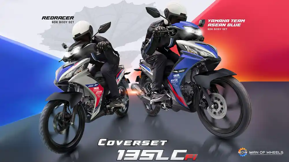 Dua Bodi Set Yamaha LC135 Fi dengan Warna Racing Edition, Dijual Rp 1,8 Jutaan