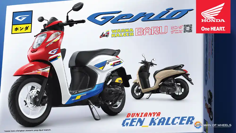 AHM Meluncurkan New Honda Genio, Skutik Retro Tampil Kalcer dengan Warna Baru!