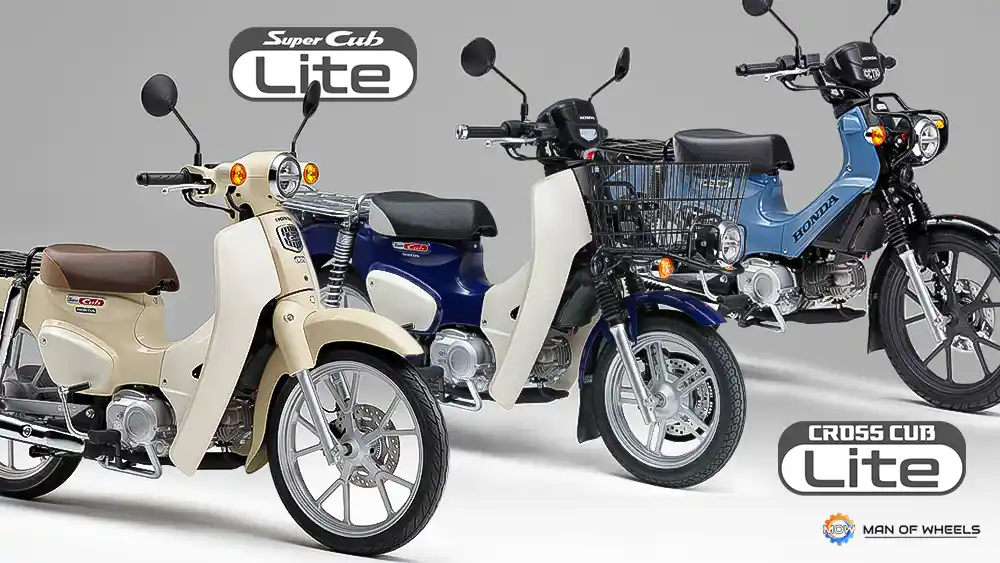 Dirilis Honda Super Cub 110/Pro Lite dan Cross Cub 110 Lite untuk Standar Terbaru!