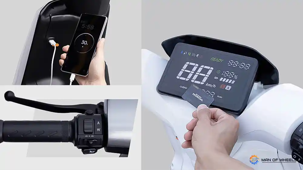 Honda, Wuyang Honda, Honda U-be, U-be, motor listrik