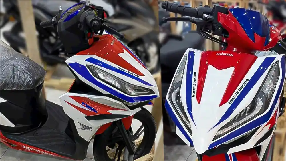 Jadi Makin Sporty! Honda Vario 125 HRC Edition dengan Grafis dan Warna Spesial yang Khas
