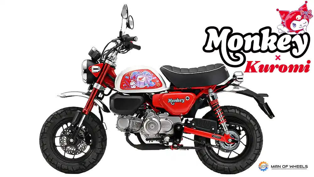 Aksesoris Resmi Kolaborasi Honda x Kuromi Khusus untuk Monkey 125, Tampilan Makin Lucu!