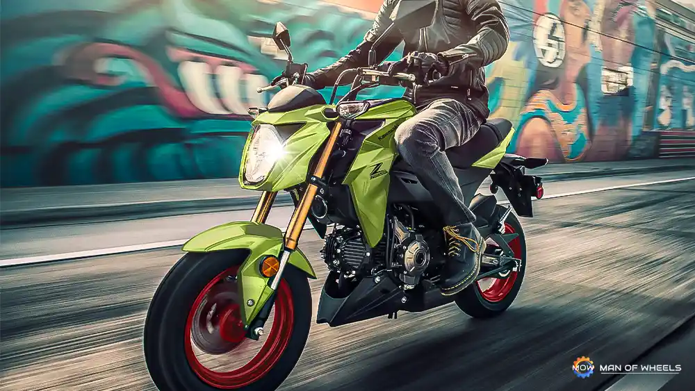 Motor Sport Naked Tapi Mungil! Kawasaki Z125 Pro 2026 Dapat Warna Baru Makin Cerah