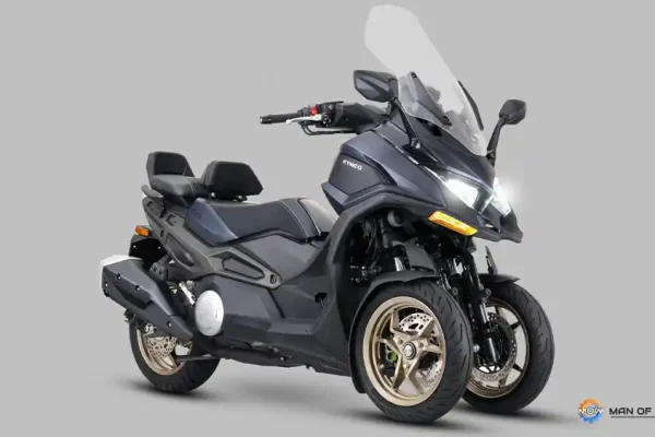 Motor Matik Roda Tiga Baru Kymco CV3 575 Segera Meluncur, Sistem Garpu Depannya Kompleks!