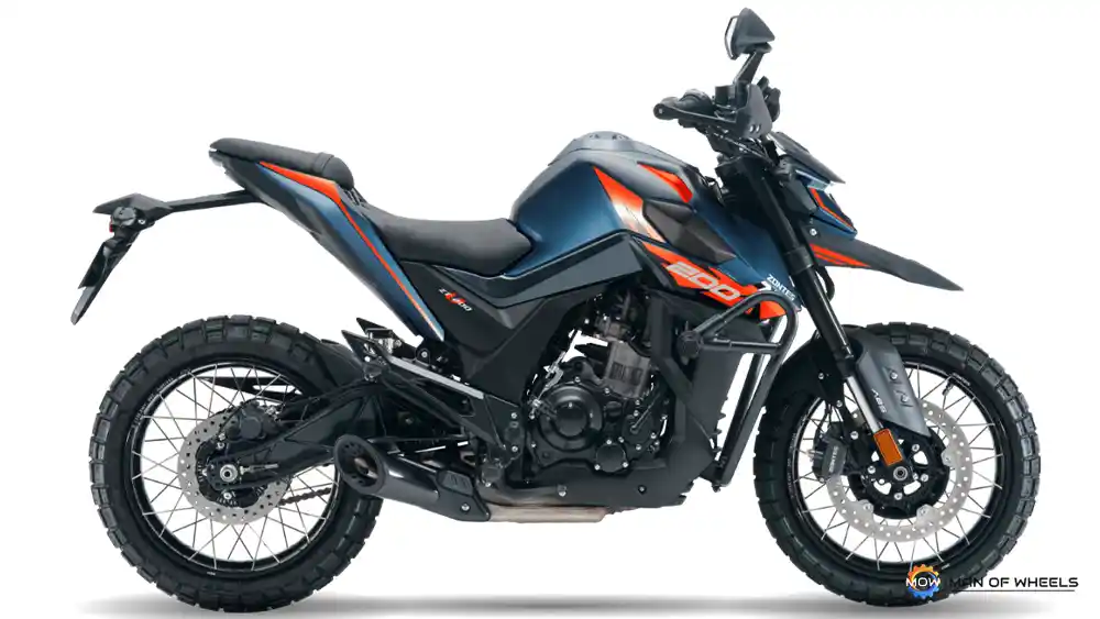 Zontes, 200 U-1, Zontes 200 U-1, motor petualang, hypernaked, motor baru