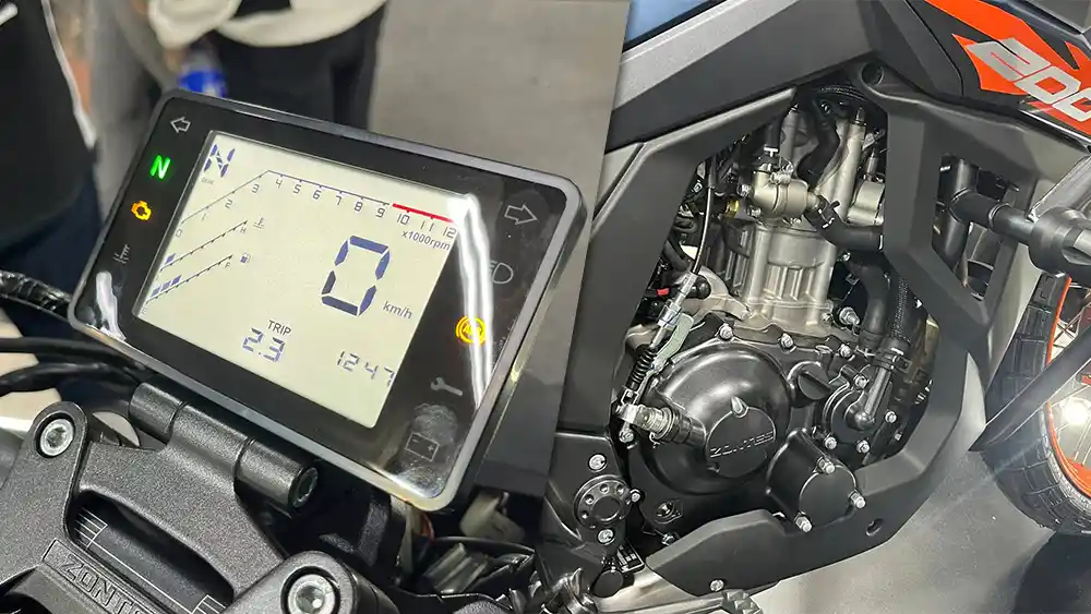 Zontes, 200 U-1, Zontes 200 U-1, motor petualang, hypernaked, motor baru