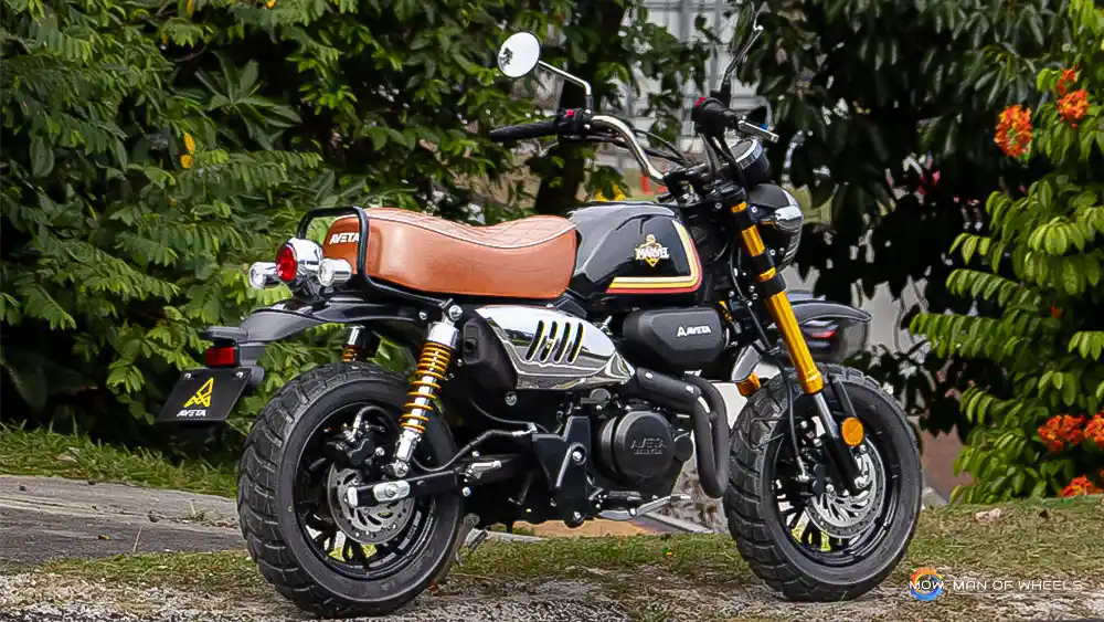 Aveta, Marvel 150, Aveta Marvel 150, motor baru, motor mungil, Monkey