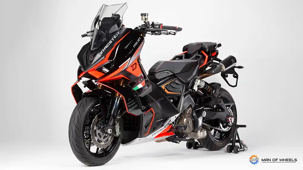 Gaya Khas Bentuk Sangar! Italjet Dragster 459 Twin 2026 Meluncur Pakai Transmisi Canggih