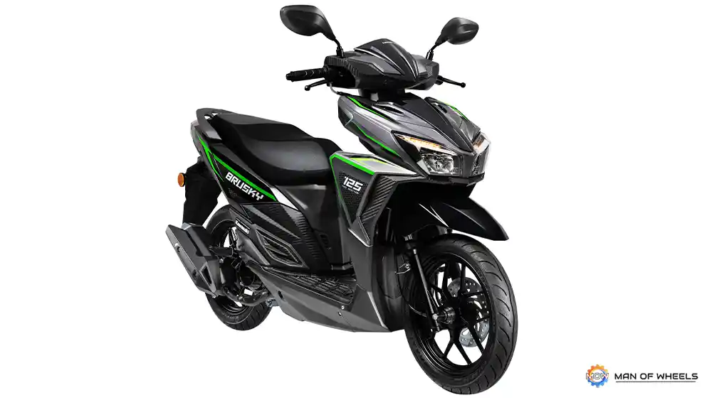 Kawasaki, Modenas, Kawasaki Brusky 125, Brusky 125, motor matik, skutik, Vario