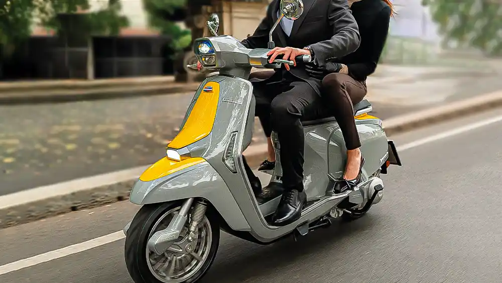 Lambretta, J Starwave, Lambretta J Starwave, skuter, motor matik, skuter eropa