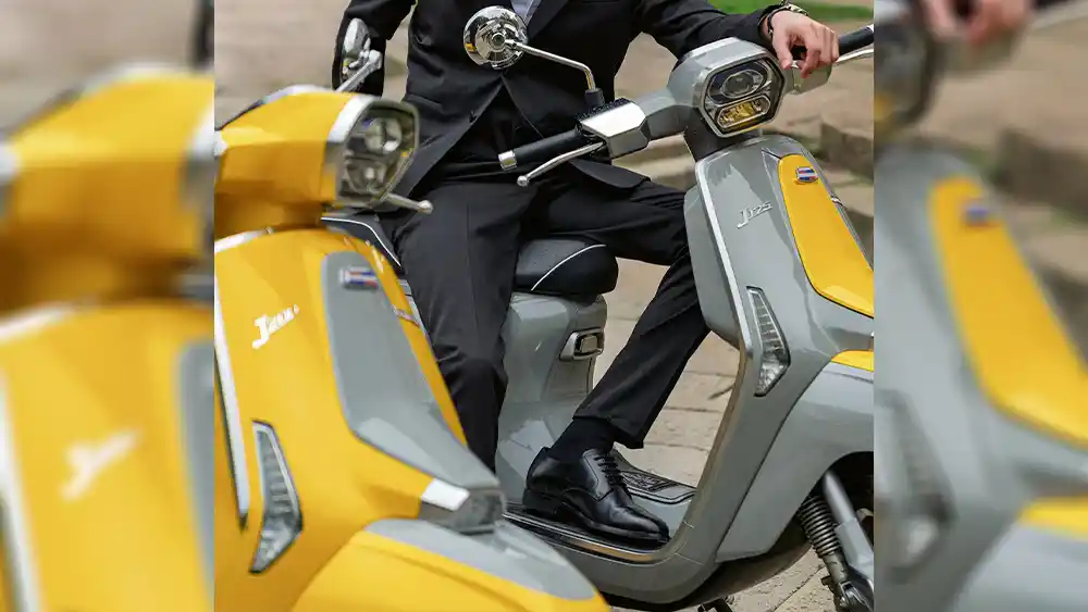 Lambretta, J Starwave, Lambretta J Starwave, skuter, motor matik, skuter eropa