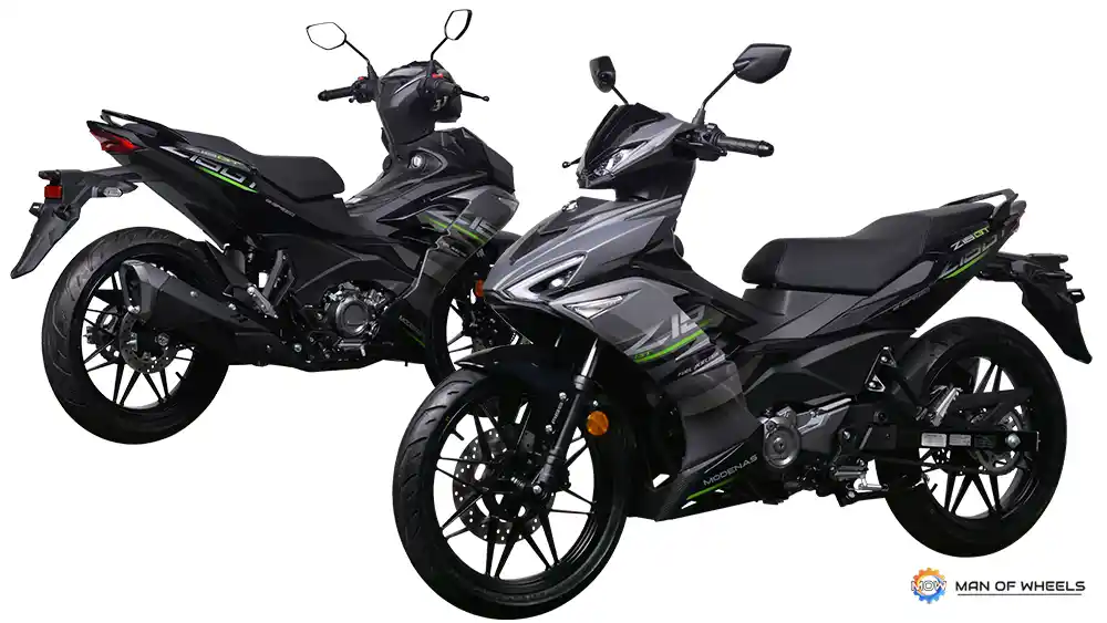Modenas, Z15GT, Modenas Z15GT, motor baru, motor bebek, Kawasaki
