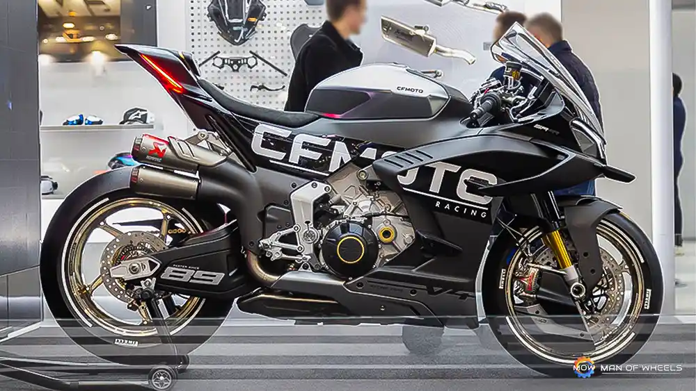 CFMoto, V4 SR-RR, CFMoto V4 SR-RR, superbike, motor sport, motor konsep, prototipe