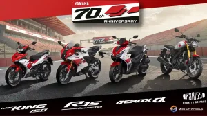 Yamaha Indonesia Luncurkan 4 Motor Spesial 70th Anniversary Edition, Punya Livery Khusus dari YZF-R7 Legendaris