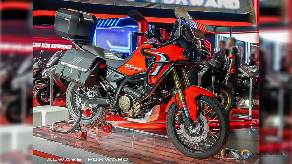 QJMotor, QJMotor Indonesia, QJMotor Tourino 250 DX, Tourino 250 DX, motor adventure, motor baru