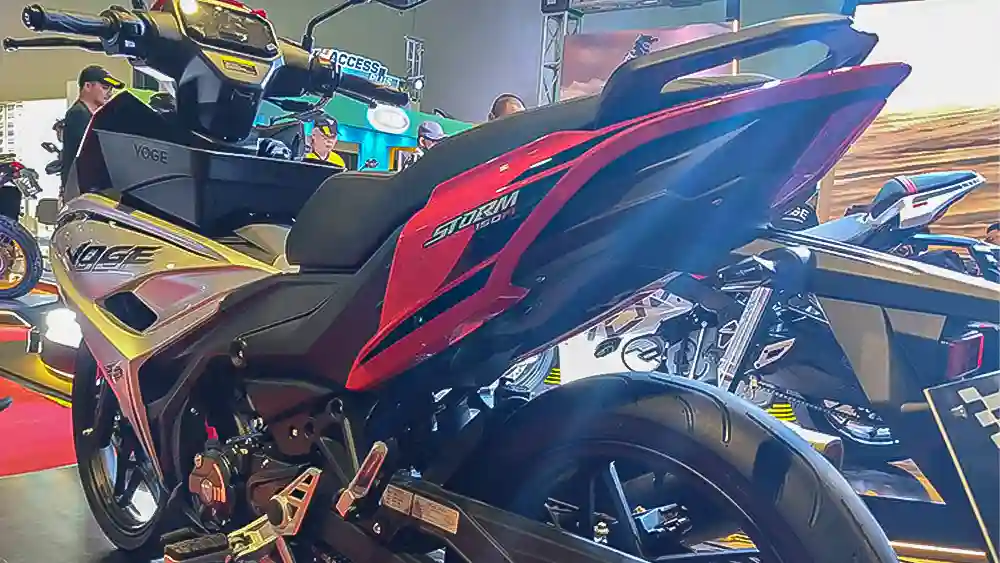 Voge, Storm 150, Voge Storm 150, motor bebek, motor bebek sport, Exciter, MX-King