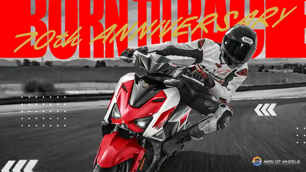 Yamaha, Cygnus XR, 70th Anniversary Edition, Yamaha Cygnus XR, Yamaha Cygnus XR 70th Anniversary Edition, skutik sporty, edisi spesial
